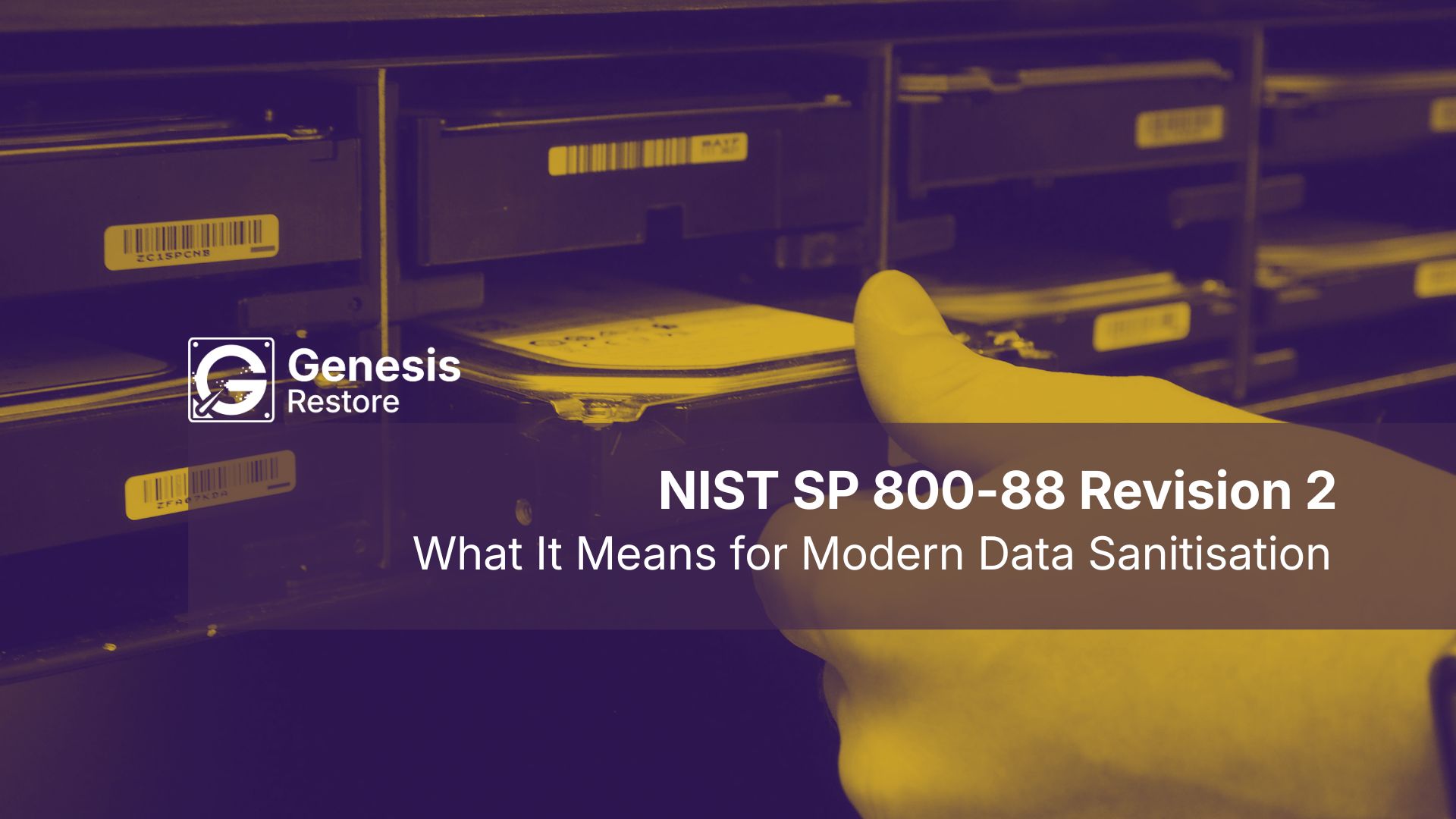 NIST SP 800-88 Revision 2 – What It Means for Modern Data Sanitisation